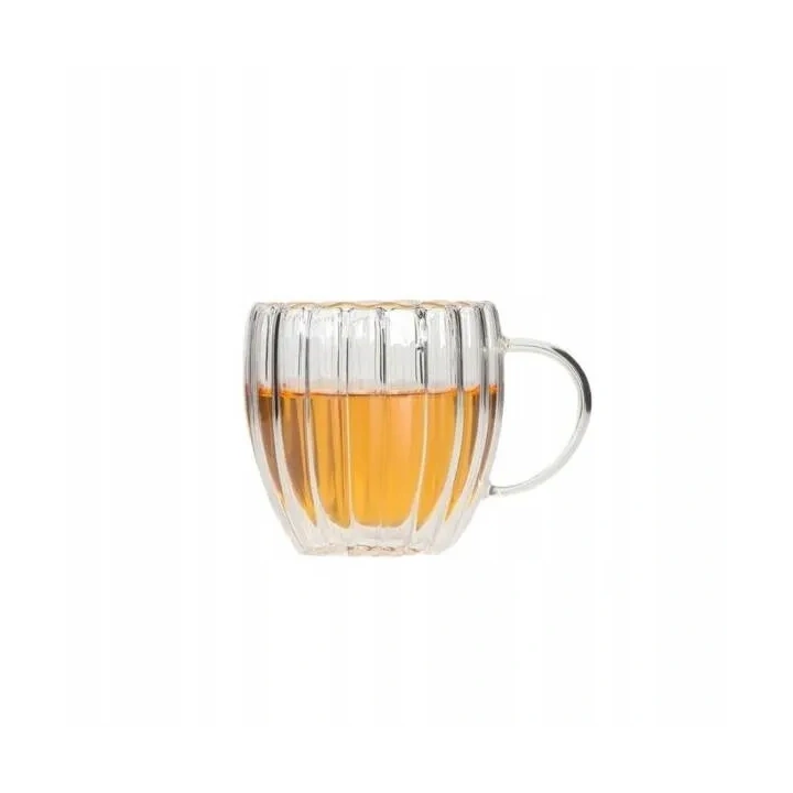 ECARLA szklanka termiczna ryflowana 250ml SZK43WZ5 1szt 