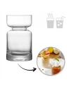 ECARLA szklanka Flow Glass 350ml KLEPSYDRA SZK191