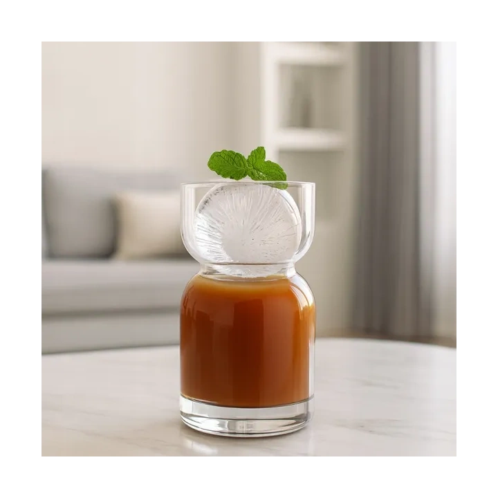 ECARLA szklanka Flow Glass 350ml KLEPSYDRA SZK191