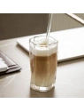 ECARLA szklanka falowana do kawy latte, long drinków 275ml SZK199