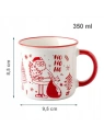 ECARLA kubek świąteczny z uchem MIKOŁAJ 350ml KB14