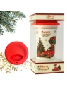 ECARLA kubek świąteczny 400ml + zaparzacz, zestaw w pudełku KB31WZ4