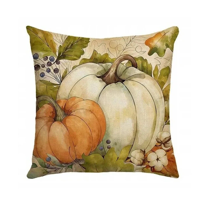 ECARLA Jesień poszewka na poduszkę 45x45cm Dynie POD194