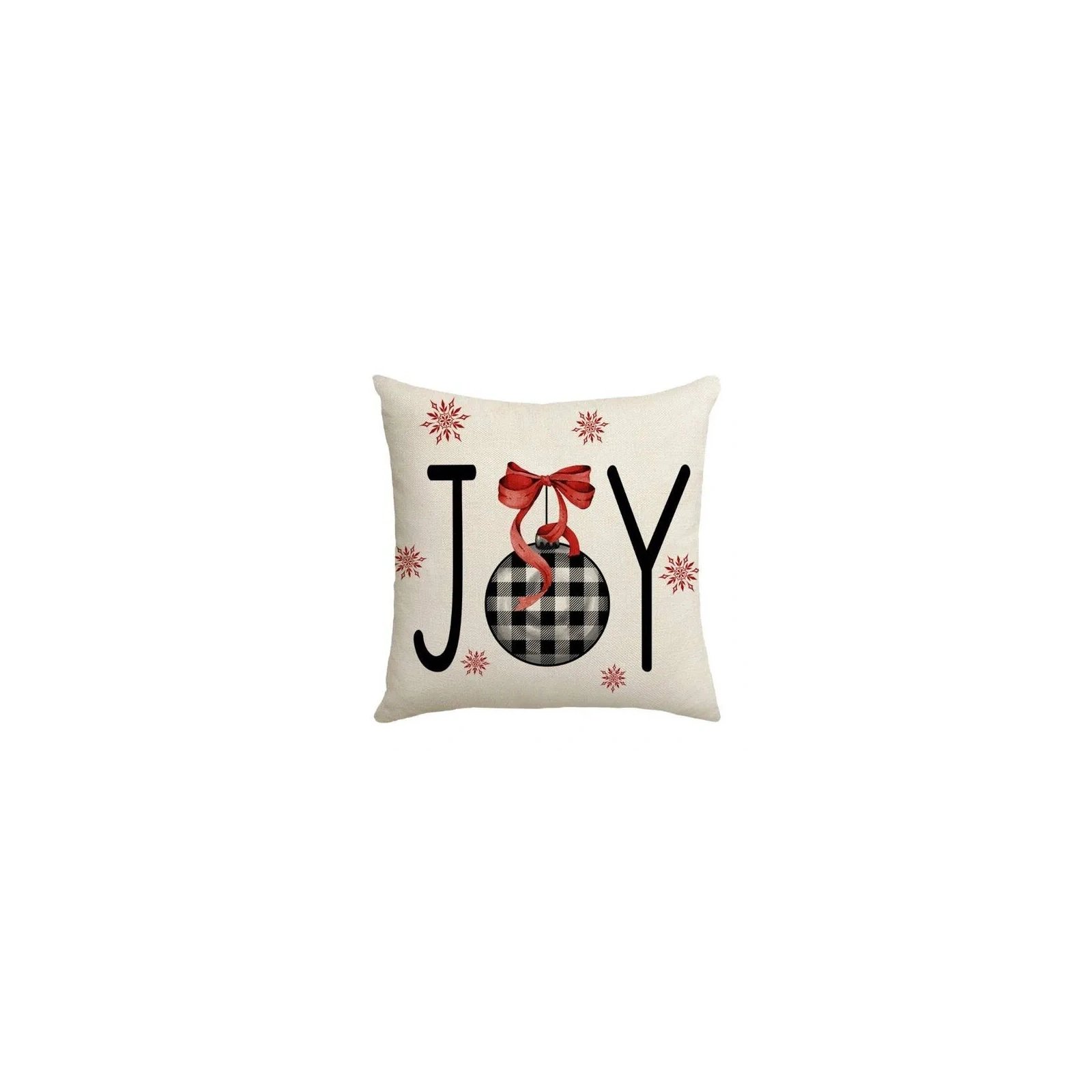 ECARLA Zima świąteczna poszewka na poduszkę 45x45cm JOY POD178 