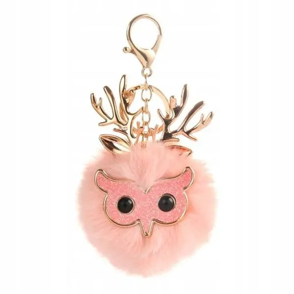 ECARLA brelok do kluczy Bambi Pompon BRL188 