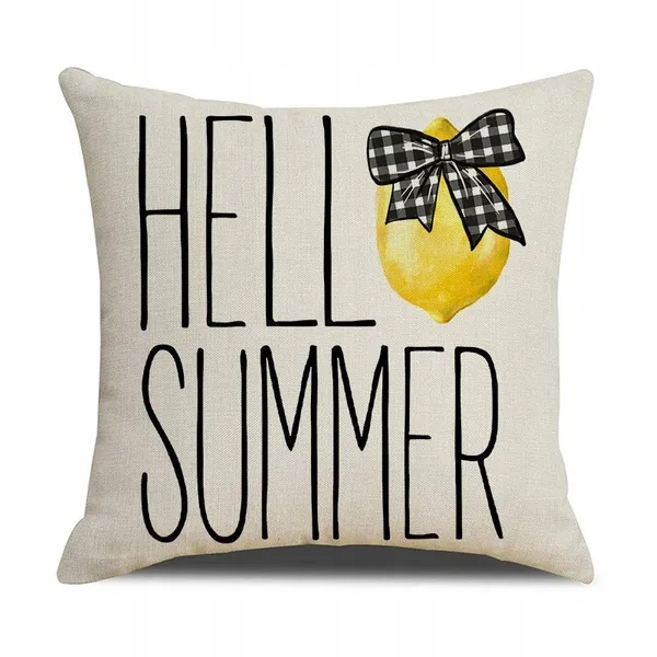 ECARLA Lato poszewka na poduszkę 45x45cm Hello Summer POD160 