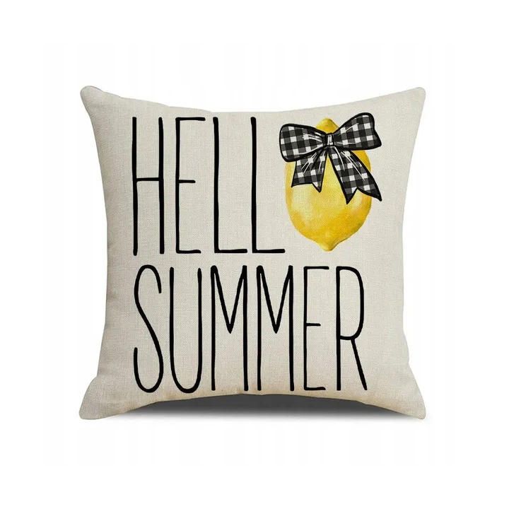 ECARLA Lato poszewka na poduszkę 45x45cm Hello Summer POD160 