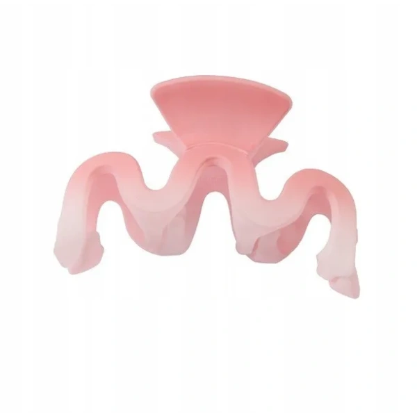 ECARLA spinka-klamra do włosów XL 9cm Ombre Róż SP219 