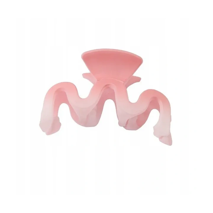 ECARLA spinka-klamra do włosów XL 9cm Ombre Róż SP219 