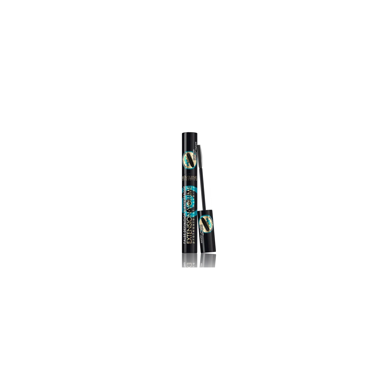 EVELINE Extension Volume Professional 4D mascara Black wodoodporny 10ml