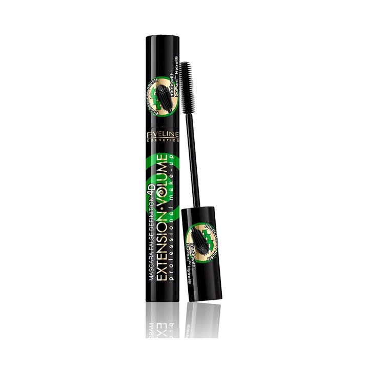 EVELINE Extension Volume Professional 4D mascara Black wydłużający 10ml