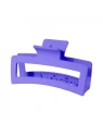 ECARLA spinka-klamra do włosów duża prostokąt Ciemny Fiolet XL 13cm SP277CF
