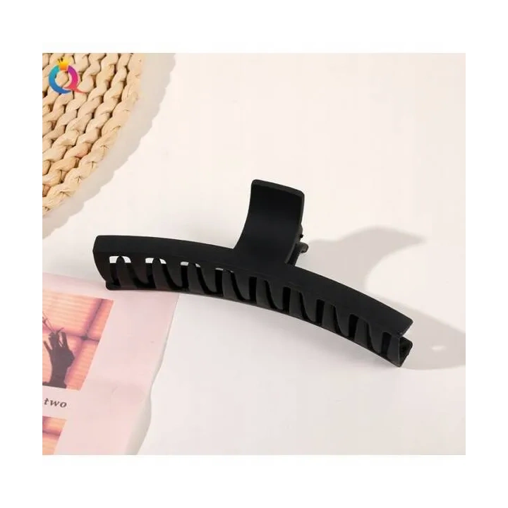ECARLA spinka-klamra do włosów Czarna XL 13cm SP172CZ