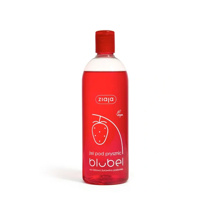 ZIAJA żel pod prysznic Żurawina poziomka 500ml 