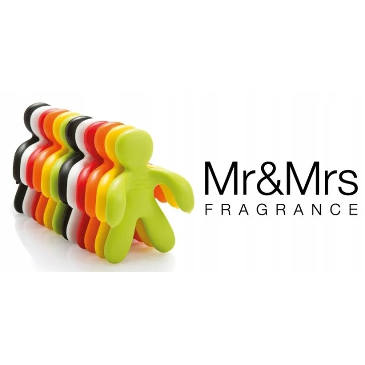 MR&MRS FRAGRANCE Cesare odświeżacz do samochodu Różowy CITRUS&MUSK 12g