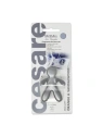 MR&MRS FRAGRANCE Cesare odświeżacz do samochodu Srebrny ORANGE&SANDAL WOOD 12g