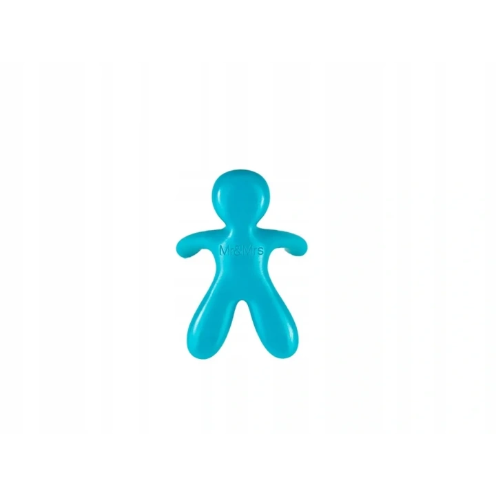 MR&MRS FRAGRANCE Cesare odświeżacz do samochodu Turkusowy NEW CAR 12g