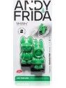 MR&MRS FRAGRANCE Andy&frida odświeżacz do samochodu Zielony ABSOLUTE WILD 2x17,5g