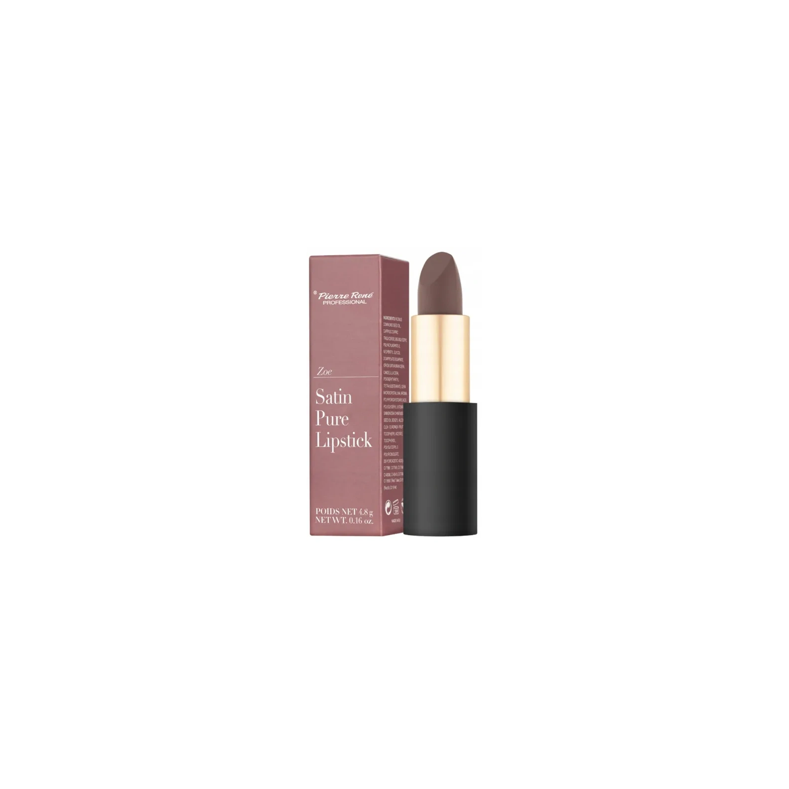 PIERRE RENE Satin Pure Lipstick pomadka do ust 10 Zoe 4,8g
