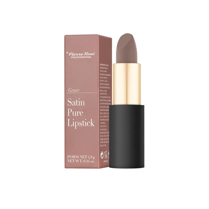 PIERRE RENE Satin Pure Lipstick pomadka do ust 08 Grace 4,8g