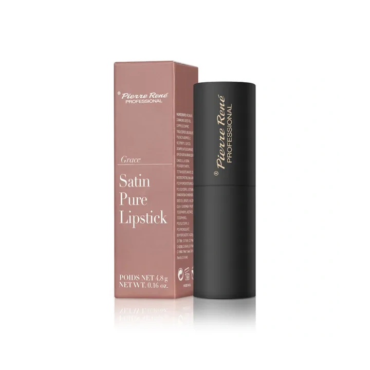 PIERRE RENE Satin Pure Lipstick pomadka do ust 08 Grace 4,8g