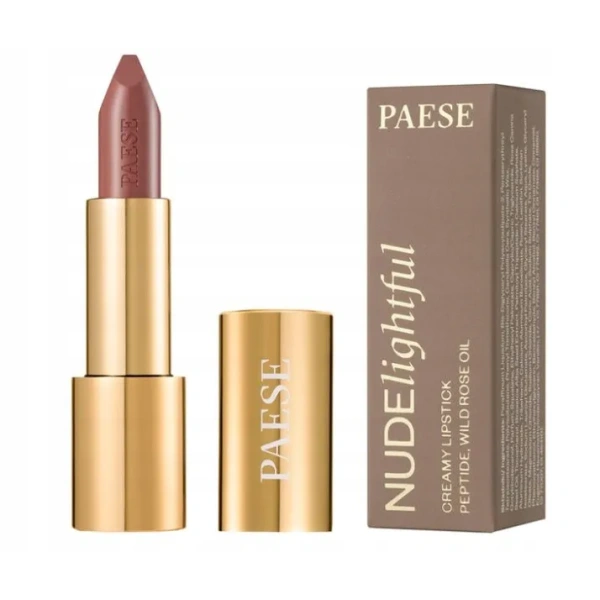 Paese PAESE Nudelightful pomadka do ust nawilżająca 409 Cinnamon Latte 4,5g — Składniki i ocena