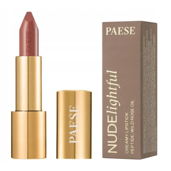 Paese PAESE Nudelightful pomadka do ust nawilżająca 408 Toffee Crush 4,5g — Składniki i ocena