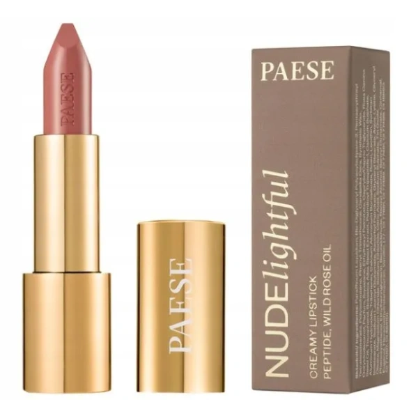 PAESE Nudelightful pomadka do ust nawilżająca 407 Cherry Mocha 4,5g 