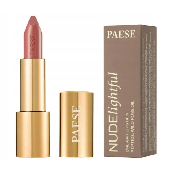 Paese PAESE Nudelightful pomadka do ust nawilżająca 406 Rose Nougat 4,5g — Składniki i ocena