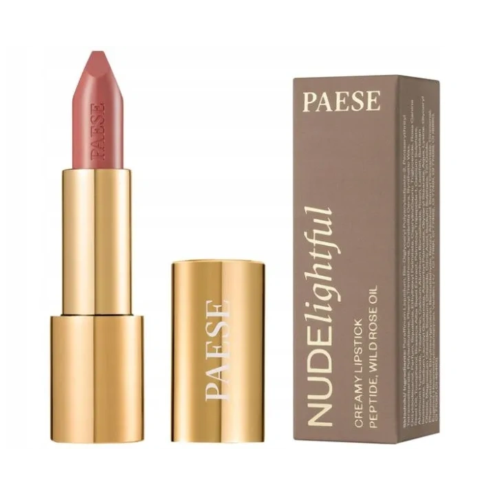 PAESE Nudelightful pomadka do ust nawilżająca 406 Rose Nougat 4,5g 