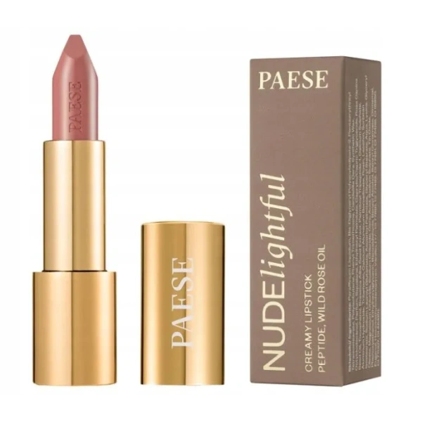 Paese PAESE Nudelightful pomadka do ust nawilżająca 404 Caramelized Plum 4,5g — Składniki i ocena