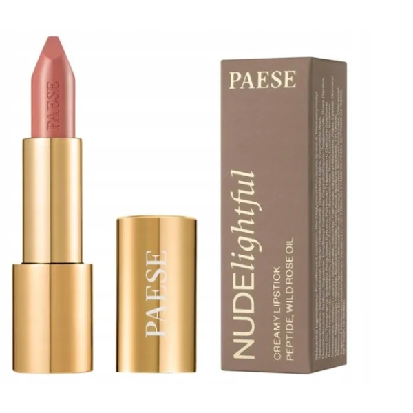 Paese PAESE Nudelightful pomadka do ust nawilżająca 403 Peach Pie 4,5g — Składniki i ocena