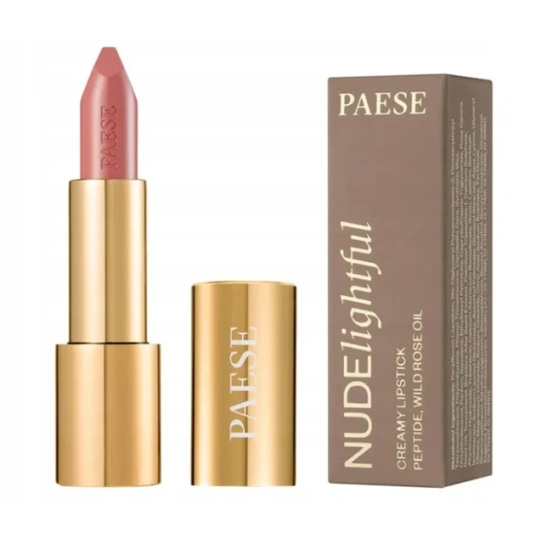 PAESE Nudelightful pomadka do ust nawilżająca 401 Raspberry Biscuit 4,5g