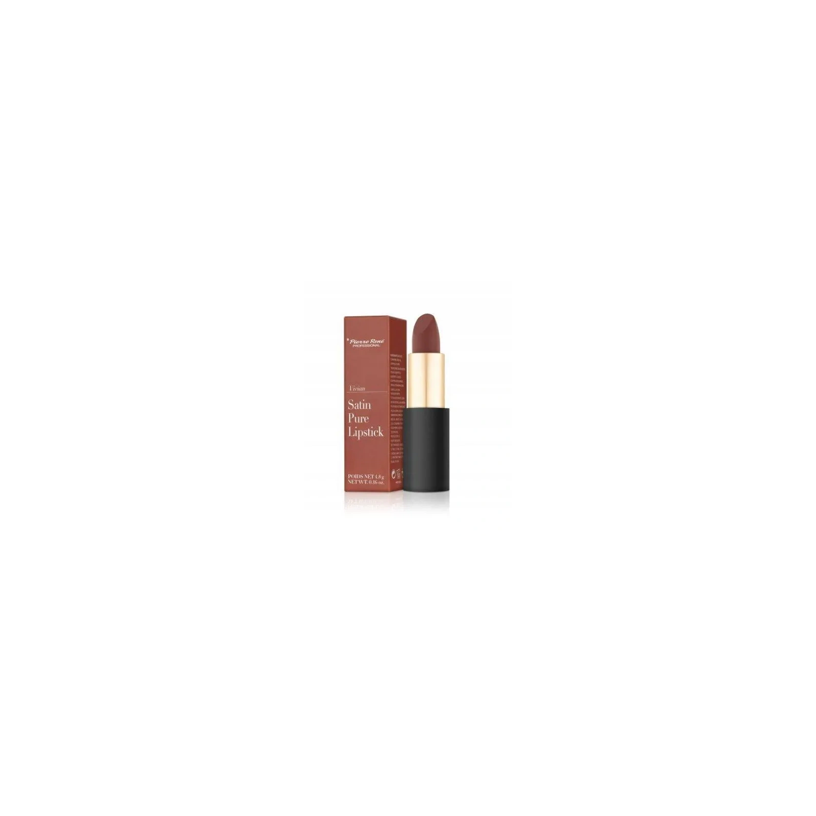 PIERRE RENE Satin Pure Lipstick pomadka do ust 06 Vivian 4,8g 
