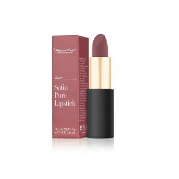PIERRE RENE Satin Pure Lipstick pomadka do ust 04 Rosie 4,8g 