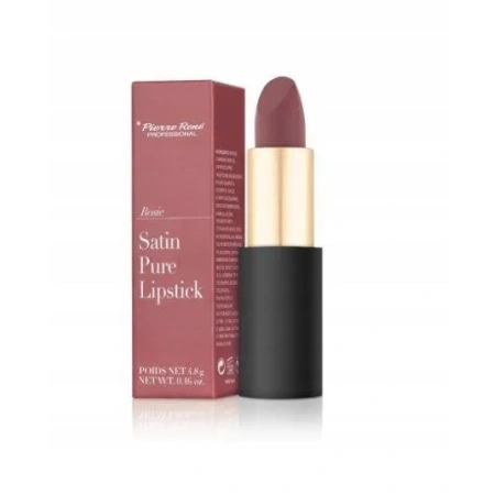 PIERRE RENE Satin Pure Lipstick pomadka do ust 04 Rosie 4,8g 