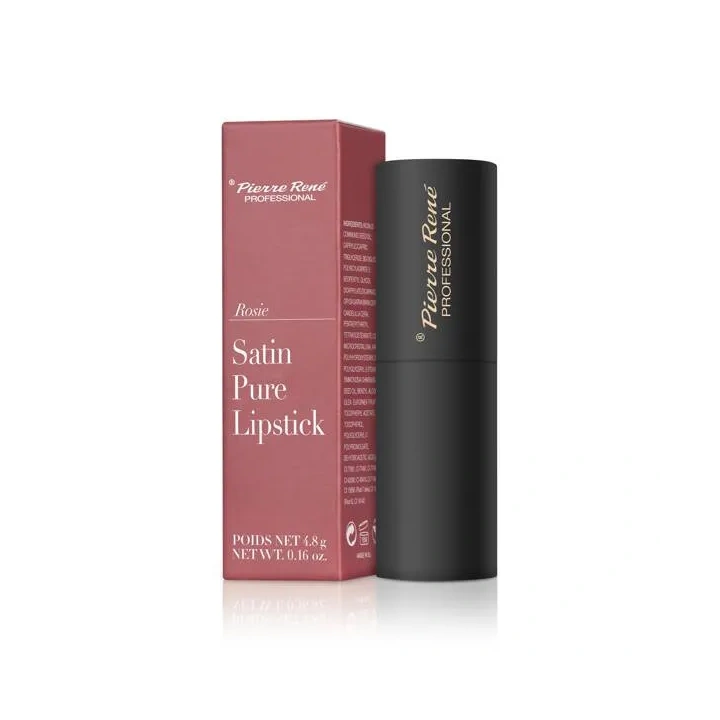 PIERRE RENE Satin Pure Lipstick pomadka do ust 04 Rosie 4,8g 
