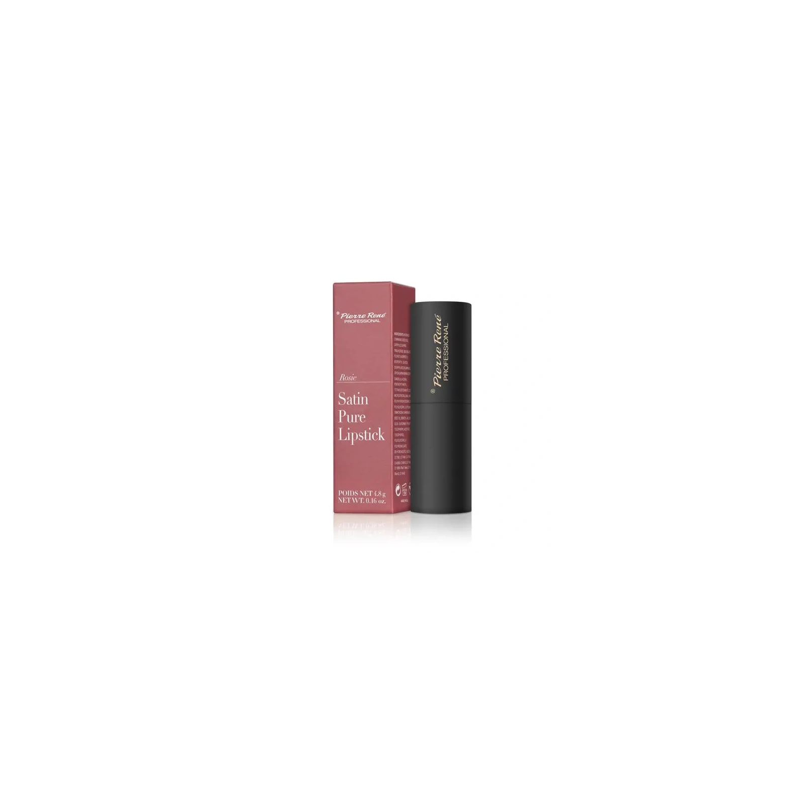 PIERRE RENE Satin Pure Lipstick pomadka do ust 04 Rosie 4,8g 