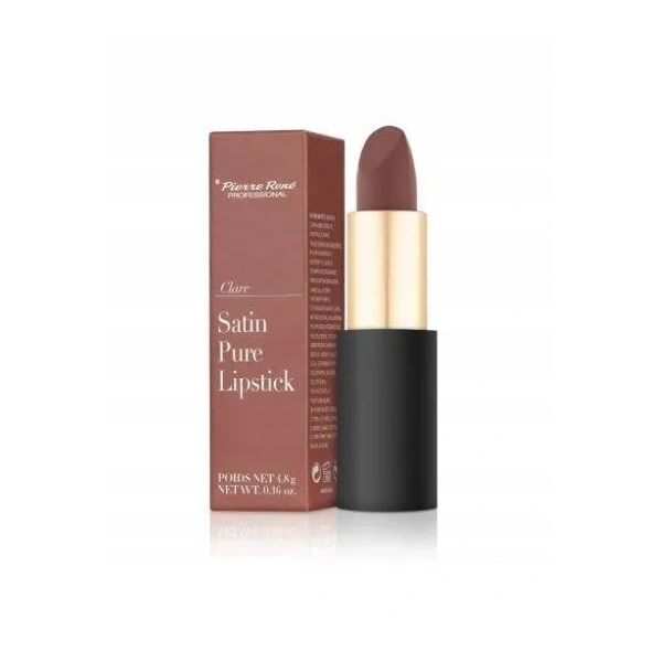 PIERRE RENE Satin Pure Lipstick pomadka do ust 03 Clare 4,8g 