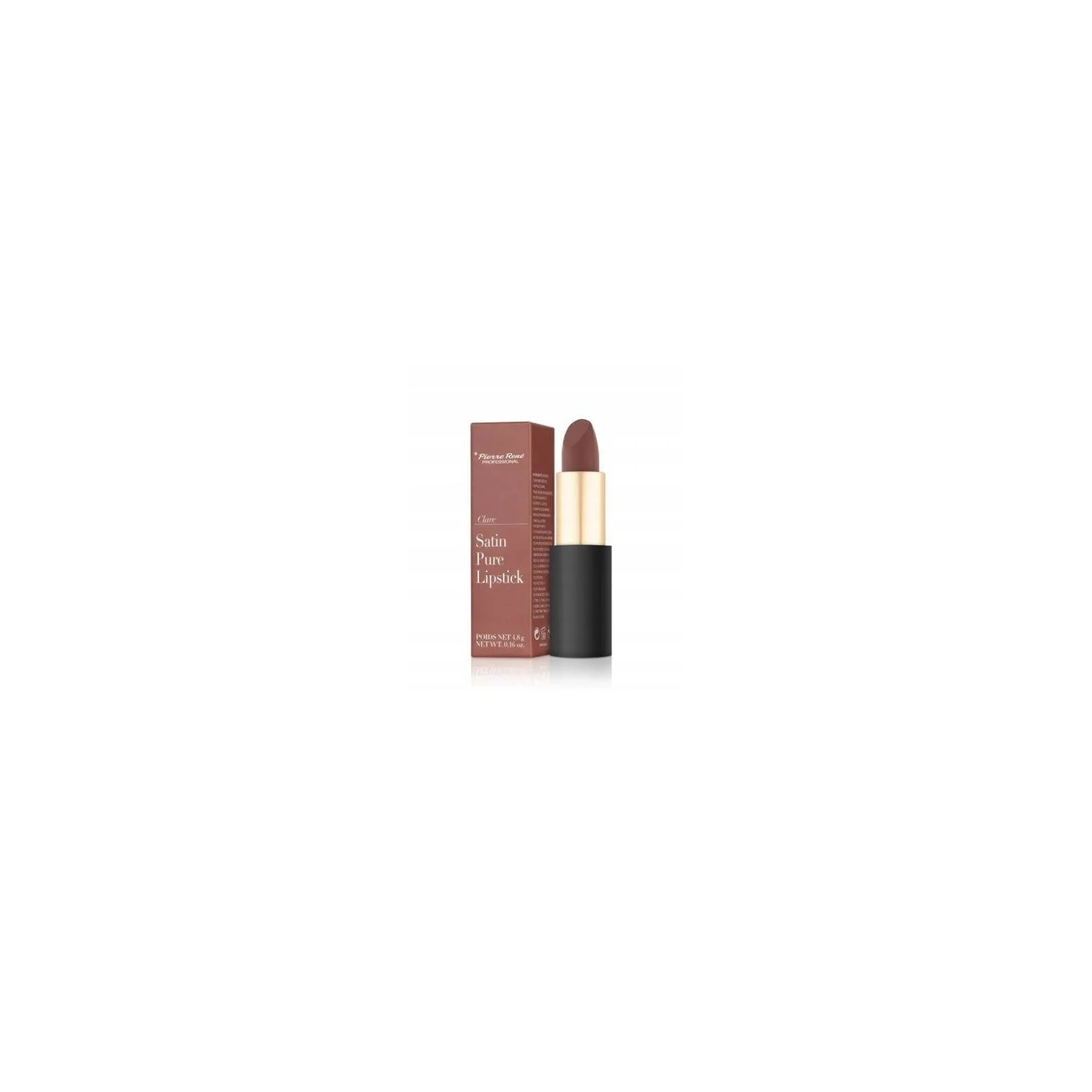 PIERRE RENE Satin Pure Lipstick pomadka do ust 03 Clare 4,8g 