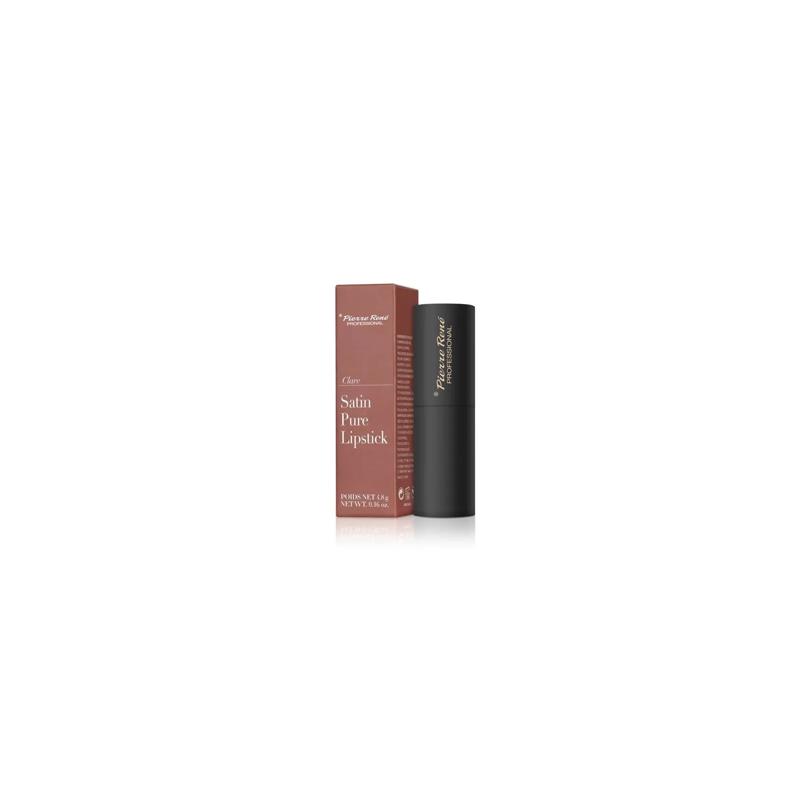 PIERRE RENE Satin Pure Lipstick pomadka do ust 03 Clare 4,8g 