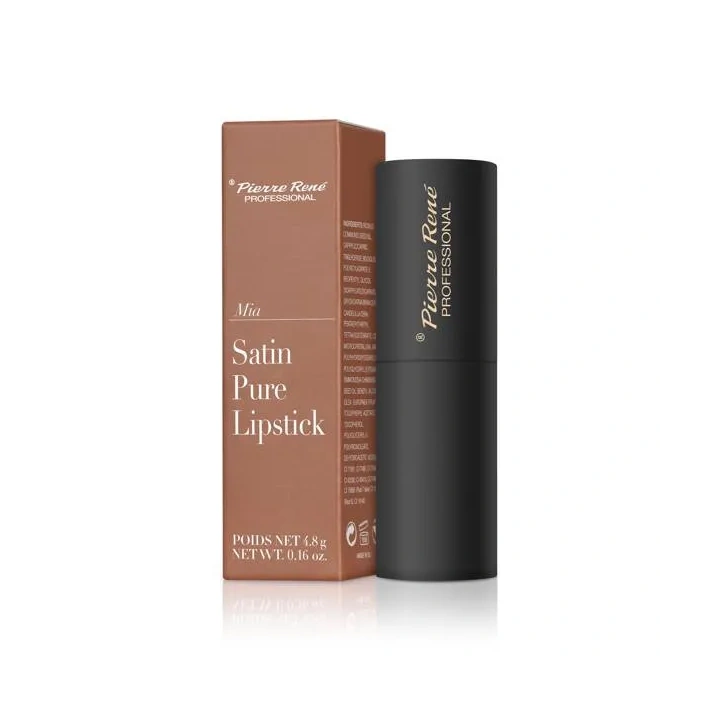 PIERRE RENE Satin Pure Lipstick pomadka do ust 02 Mia 4,8g 