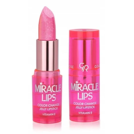 GOLDEN ROSE Miracle Lips pomadka 101 Berry Pink 3,7g