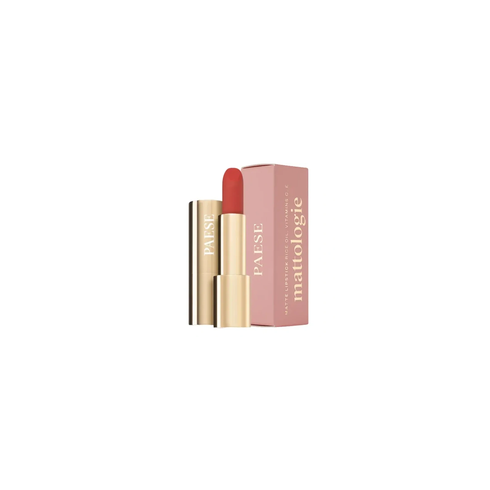 PAESE Mattologie pomadka 112 Vintage Red 4,3g