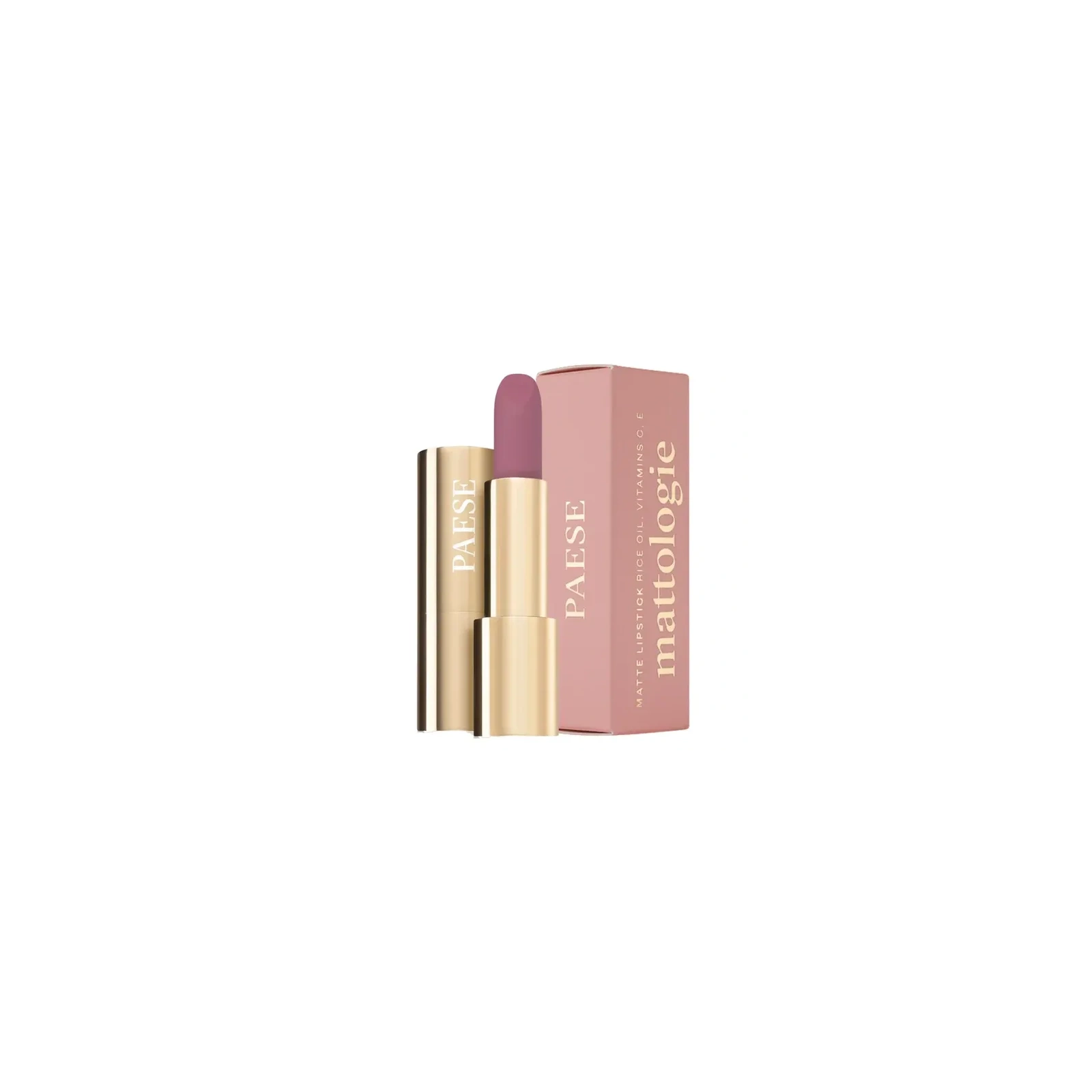 PAESE Mattologie pomadka 107 No Make Up Nude 4,3g