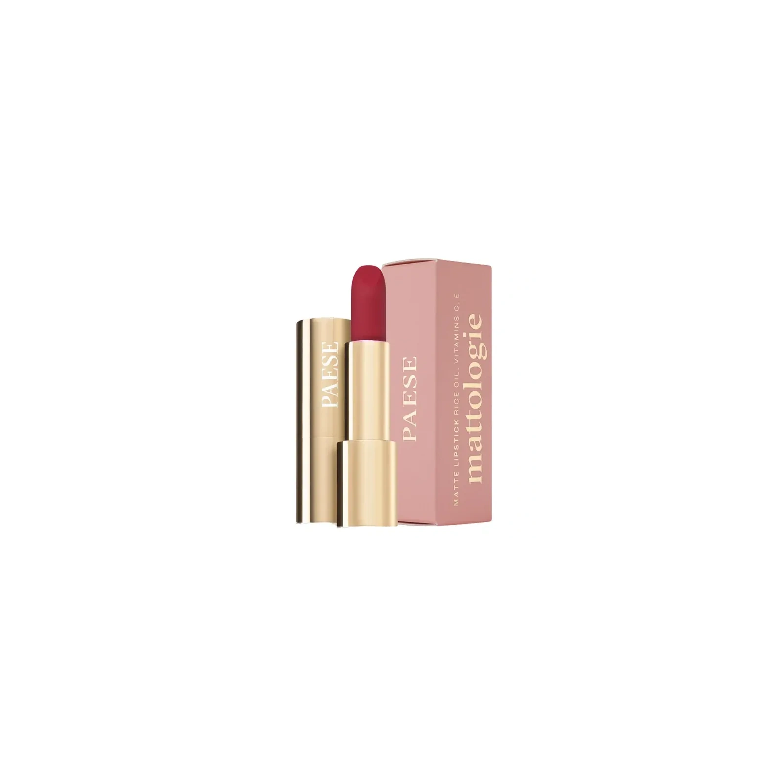 PAESE Mattologie pomadka do ust 102 Well Red 4,3g
