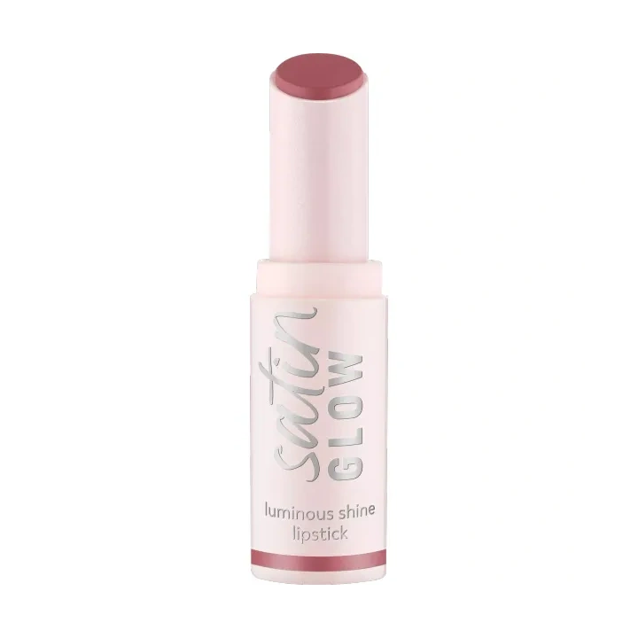 ESSENCE Satin Glow Luminos Shine pomadka do ust 03 Rose And Shine 3,5g