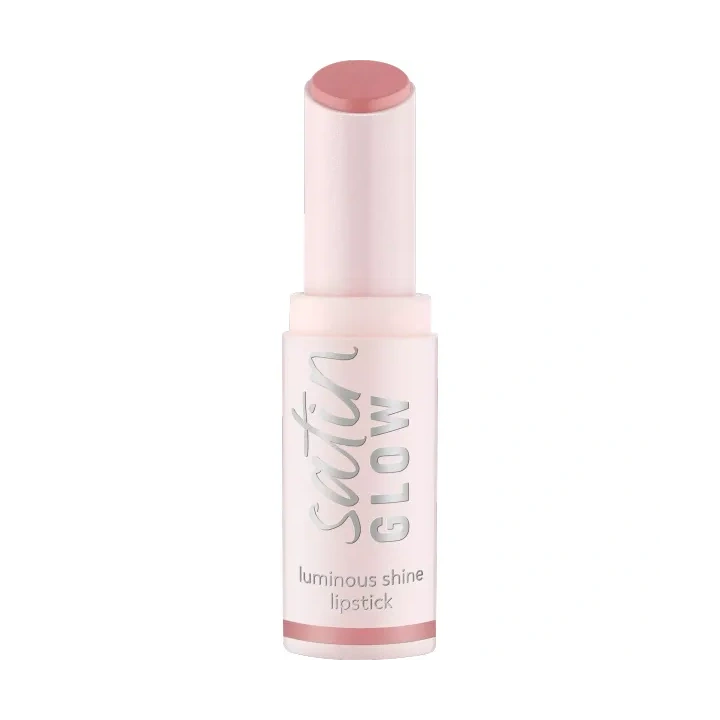 ESSENCE Satin Glow Luminos Shine pomadka do ust 02 Blushin It 3,5g
