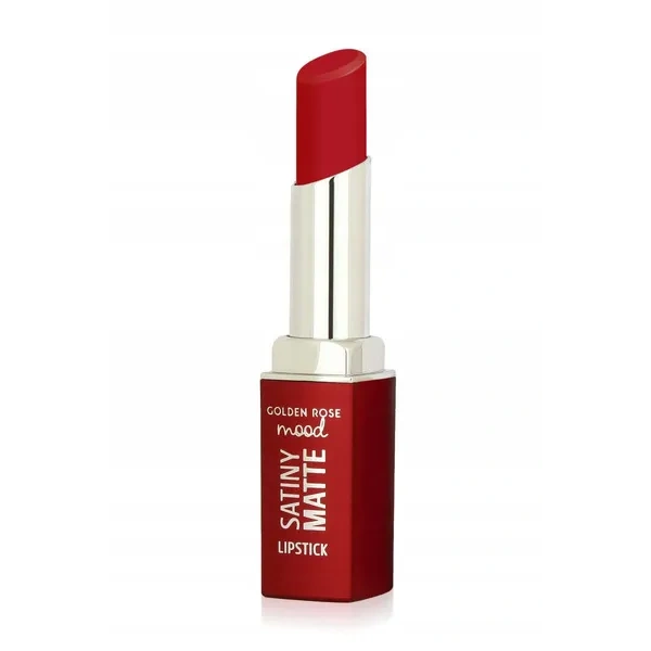 GOLDEN ROSE Mood Satiny Matte pomadka do ust matowa 08 Candy Red 3,5g