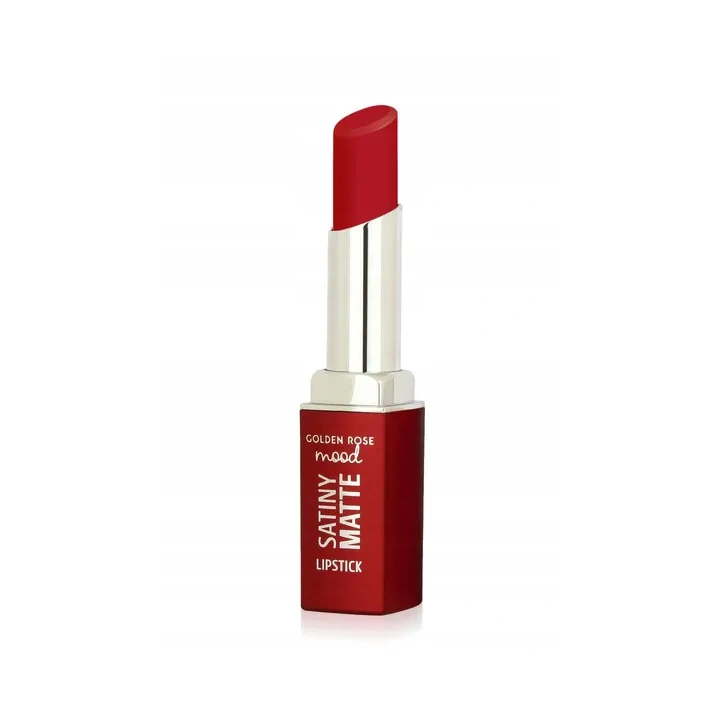 GOLDEN ROSE Mood Satiny Matte pomadka do ust matowa 08 Candy Red 3,5g
